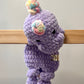 Tinysauraus The Dino - Midi Crochet Snuggler / Lovey