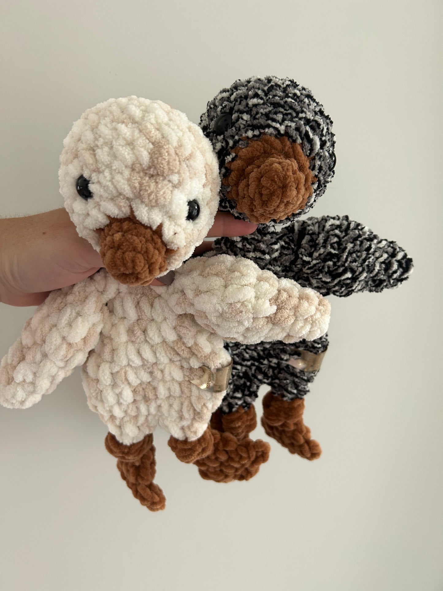 Crochet Snuggler – MINI Duke Ducks (Lovey Style)