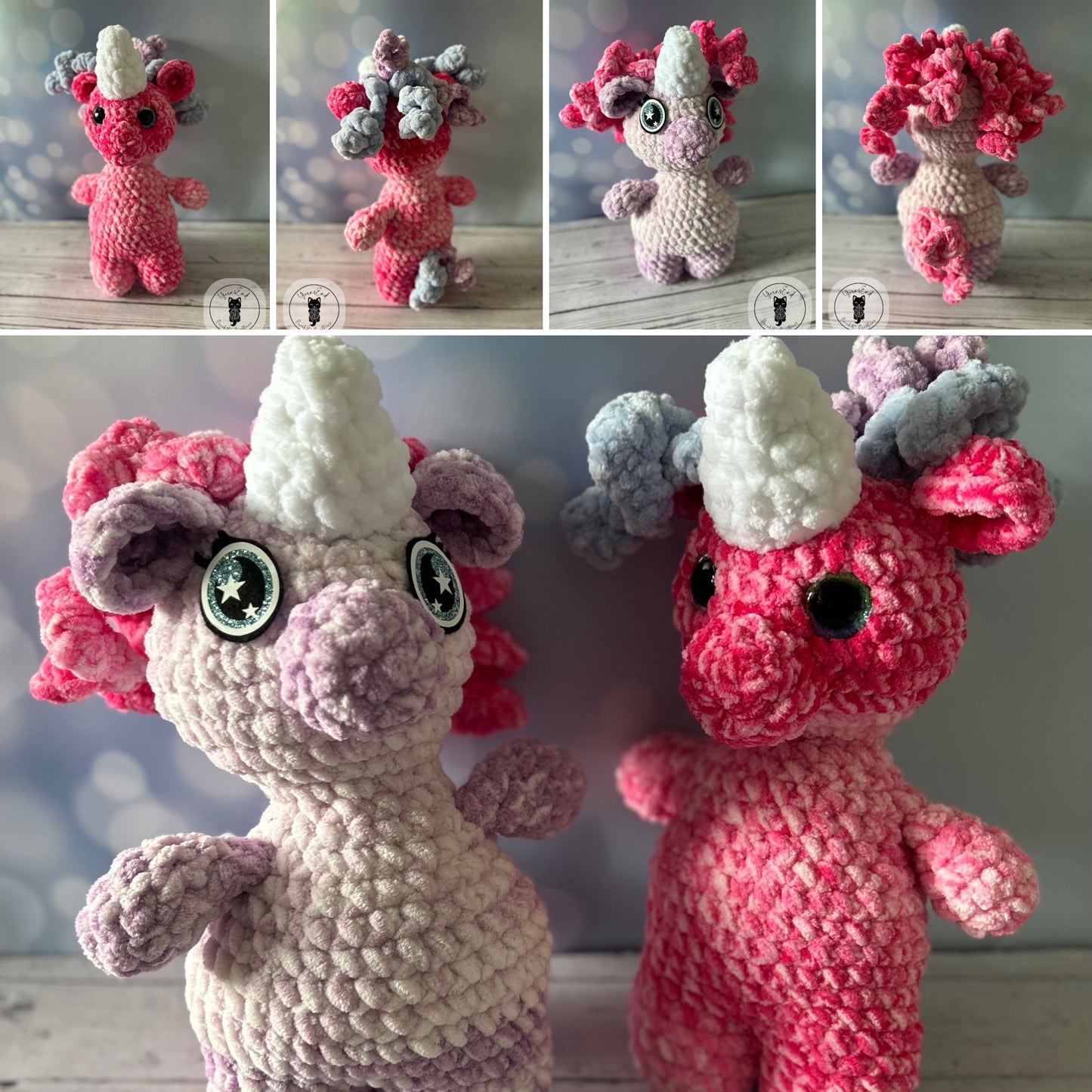 Blythe the Unicorn  - Crochet Soft Toy / Plushie
