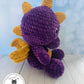 Crochet Plush Toy - XL Dino-Dragon - Spyro Inspired