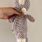 Tinysauraus The Dino - Midi Crochet Snuggler / Lovey