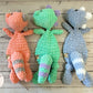 Tinysauraus The Dino - Midi Crochet Snuggler / Lovey