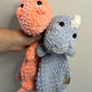 Tinysauraus The Dino - Midi Crochet Snuggler / Lovey
