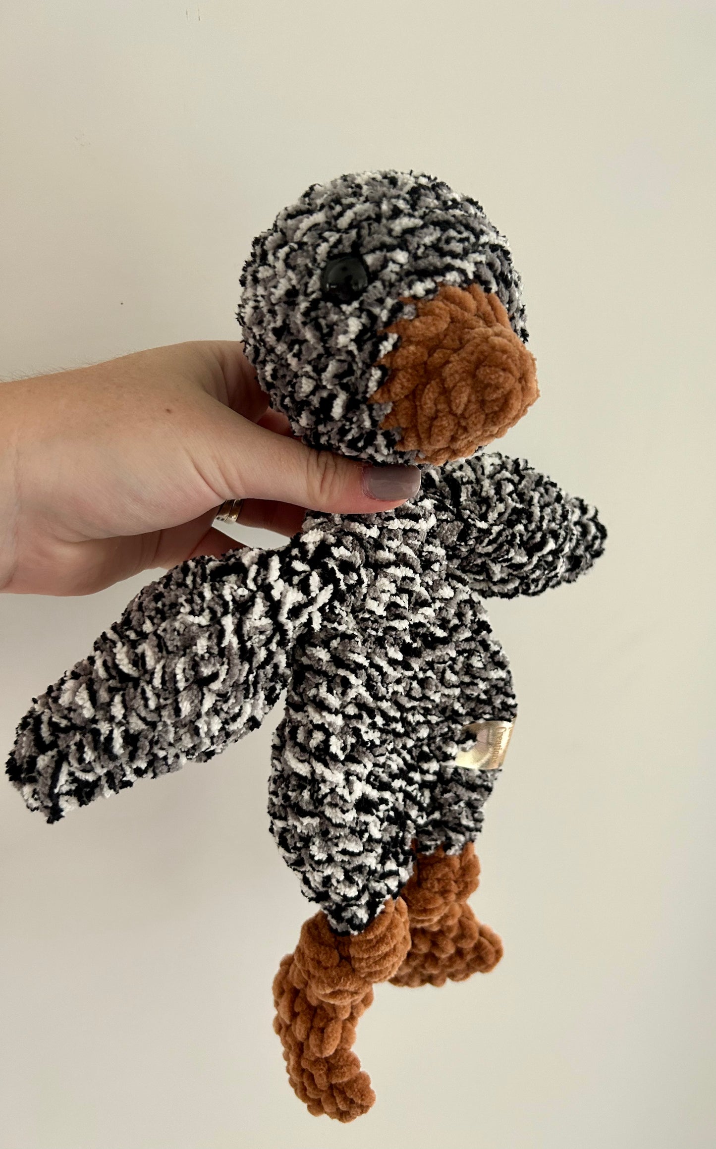 Crochet Snuggler – MINI Duke Ducks (Lovey Style)