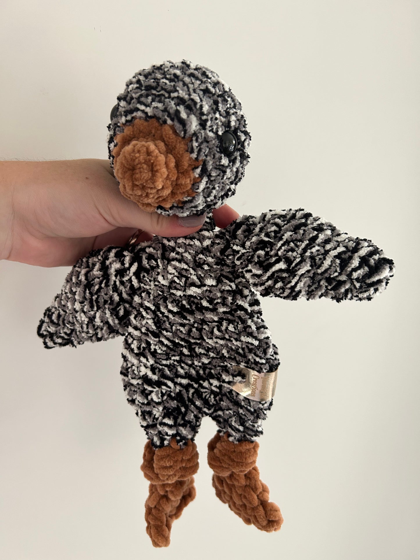 Crochet Snuggler – MINI Duke Ducks (Lovey Style)