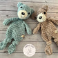 Ever Bear - Crochet Snuggler / Lovey