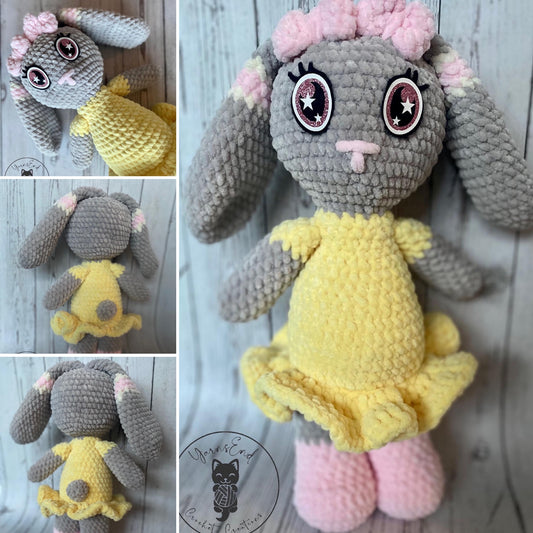 Ballerina Bunny - Crochet Plushie